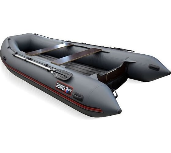 Лодка Hunterboat Хантер 390 А, серый 4627110221482