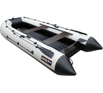 Лодка Hunterboat Хантер 385 А, лайт белый/черный 4627110222212