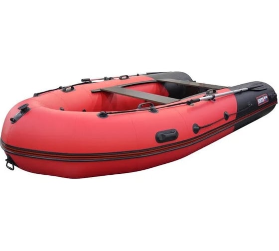 Лодка Hunterboat Хантер 380, красный/черный 4627110222328