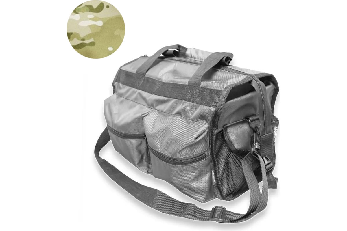 Tplus Сумка рыбака 400x220x240 мм оксфорд 600, multicam T010286 ...