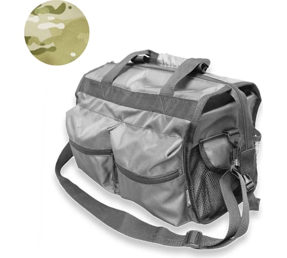 Tplus Сумка рыбака 400x220x240 мм оксфорд 600, multicam T010286 1
