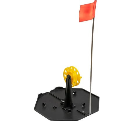 Набор жерлиц на подставке Тонар ЖЗ-05 d-210мм, катушка d-63мм, 10шт 140999