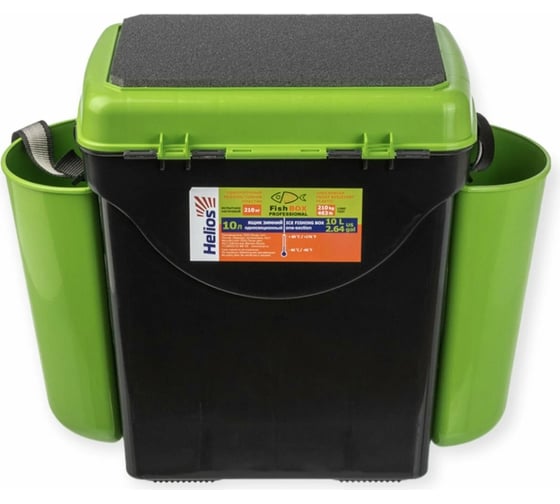 Зимний ящик Helios FishBox 10л зеленый 156316
