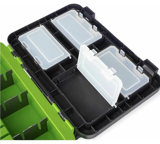 Зимний ящик Helios FishBox 10л зеленый 156316