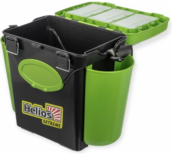 Зимний ящик Helios FishBox 10л зеленый 156316