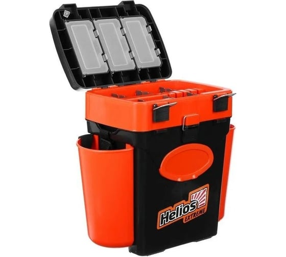 Helios Ящик зимний FishBox 10л оранжевый 156317