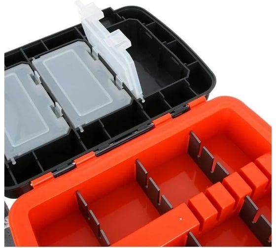 Helios Ящик зимний FishBox 10л оранжевый 156317