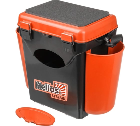Helios Ящик зимний FishBox односекционный 10л оранжевый 156321