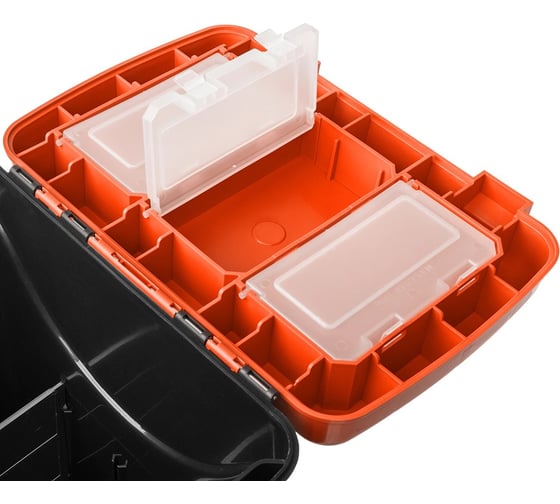 Helios Ящик зимний FishBox односекционный 10л оранжевый 156321
