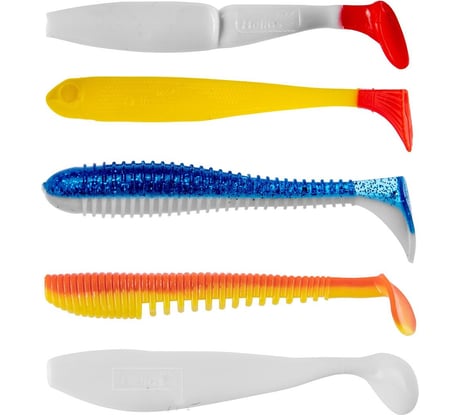 Набор приманок Helios HS-PBF-SET1 Большая рыба, 5шт, SET#1 311028