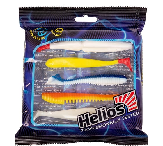 Набор приманок Helios HS-PBF-SET1 Большая рыба, 5шт, SET#1 311028
