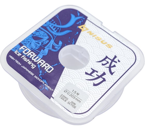 Леска FORWARD ICE FISHING 0.203mm/50m (N-FIF-0.203-50) Nisus 294476