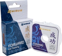 Леска Nisus FORWARD ICE FISHING N-FIF-0.309-50, 0.309мм/50м, нейлон прозрачный 294480
