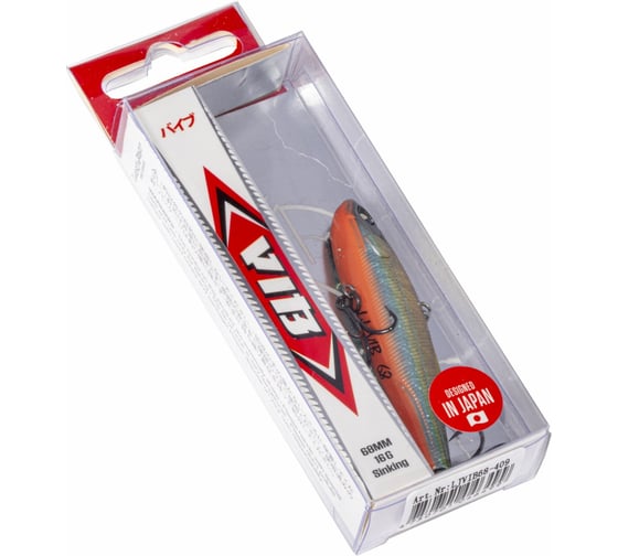 Тонущий вертикальный воблер Lucky John LJ Pro Series VIB S 58.00/409 LJVIB58-409
