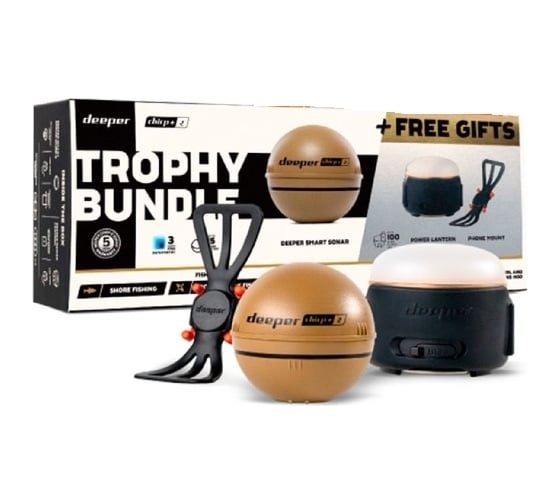 Подарочный набор Deeper Trophy Bundle Smart Sonar Chirp+ 2 DP4H10S102