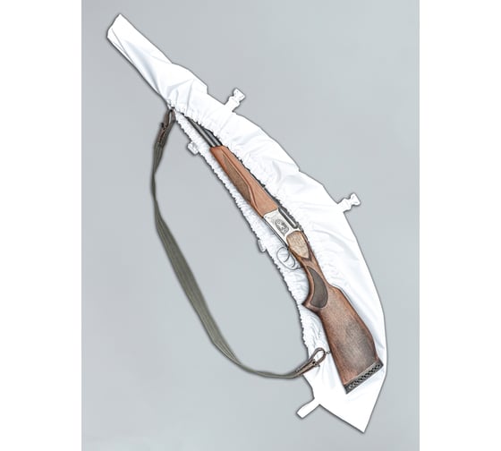 Быстросъемный чехол для ружья Tplus М1 89-122см, оксфорд 240, белый T021197 1