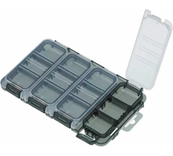 MEIHO Коробка рыболов. QUATRO CASE J 175x105x18 QT-CASE-J
