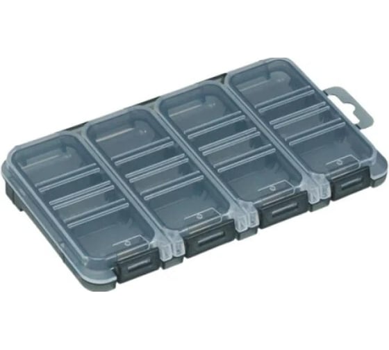 MEIHO Коробка рыболов. QUATRO CASE J 175x105x18 QT-CASE-J