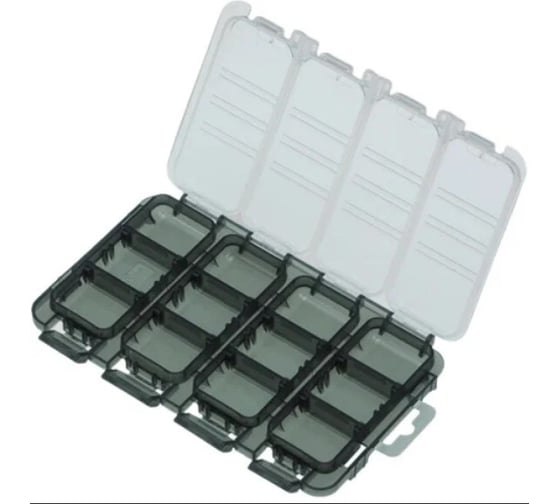 MEIHO Коробка рыболов. QUATRO CASE J 175x105x18 QT-CASE-J
