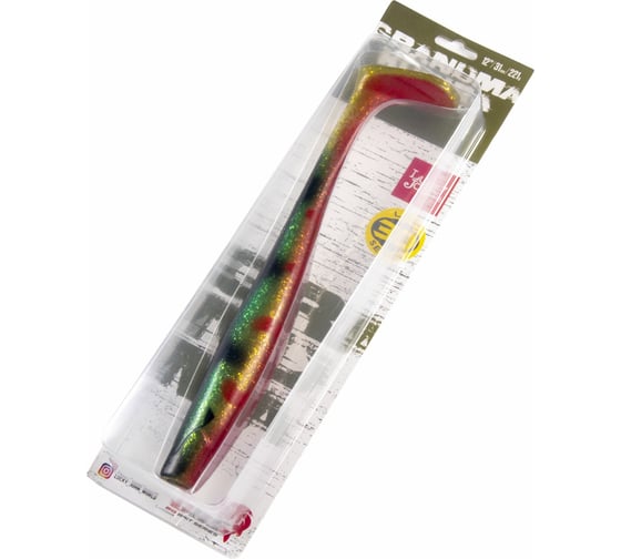 Виброхвосты Lucky John LJ 3D BBS Series KUBIRA SWIM SHAD 12.0in 30.48/PG27, 1шт 140435-PG27