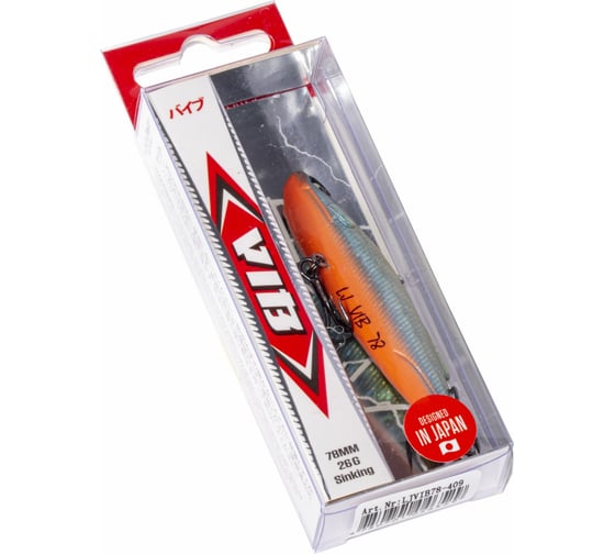 Тонущий вертикальный воблер Lucky John LJ Pro Series VIB S 78.00/409 LJVIB78-409