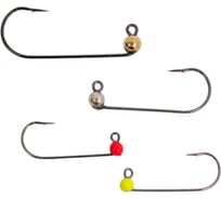 Вольфрамовые джиг-головки Lucky John LJ Area Trout Game комплект 1 02.5/0.30/0.35мм, кр.004/002, 4шт LJTATG-MIX1