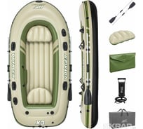Лодка BestWay ВОЯЖЕР Х-3 Voyager X3 в комплекте 294x137см 65164 104823