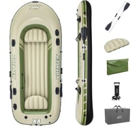 Лодка BestWay ВОЯЖЕР Х-4 Voyager X4 в комплекте, 350x145см 65156 104824