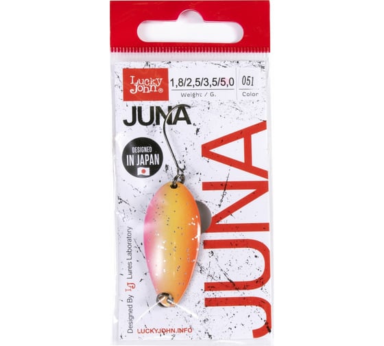 Колеблющаяся блесна Lucky John JUNA длина 39мм/05.0г, 051 LJJU50-051