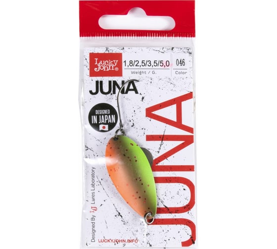 Колеблющаяся блесна Lucky John JUNA длина 39мм/05.0г, 046 LJJU50-046