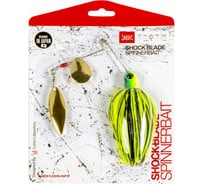 Спиннербейт Lucky John SHOCK BLADE 18.0г, 004 LJSH03-004