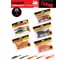 Съедобные искусственные виброхвосты Lucky John LJ Pro Series 07 SET 5 упаковок набор LJSS-007SET 4