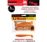 Съедобные искусственные виброхвосты Lucky John LJ Pro Series 07 SET 5 упаковок набор LJSS-007SET 8