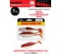 Съедобные искусственные виброхвосты Lucky John LJ Pro Series 05 SET 5 упаковок LJSS-005SET 4