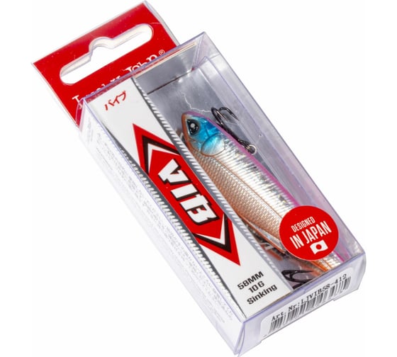 Тонущий вертикальный воблер Lucky John LJ Pro Series VIB S 58.00/412 LJVIB58-412