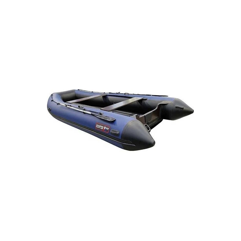 Надувная лодка Hunterboat Хантер 420 А, синий/черный 4202014 - выгодная ...