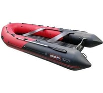 Надувная лодка Hunterboat Хантер 450 Про, красный/черный 4502412