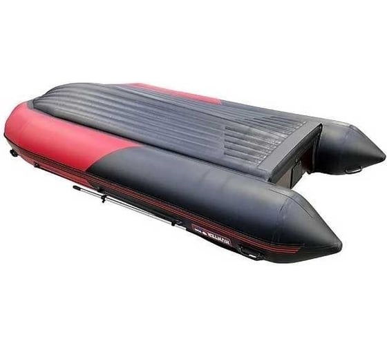 Надувная лодка Hunterboat Хантер 450 Про, красный/черный 4502412
