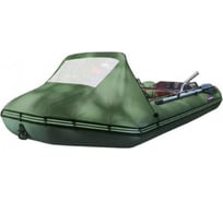 Носовой тент на лодку Hunterboat Хантер 320 л, 320 лк, 320 лка, зеленый 100172