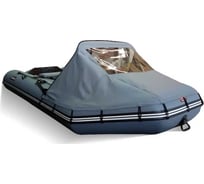 Носовой тент на лодку Hunterboat Хантер 320 л, 320 лк, 320 лка, серый 100181