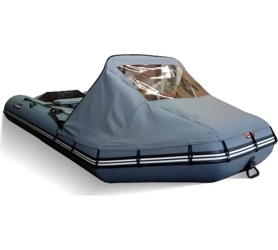 Носовой тент на лодку Hunterboat Хантер 320 л, 320 лк, 320 лка, серый 100181 1