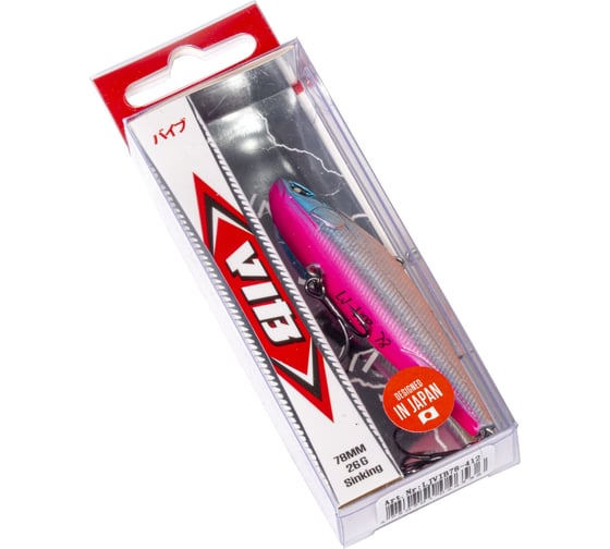 Тонущий вертикальный воблер Lucky John LJ Pro Series VIB S 78.00/412 LJVIB78-412