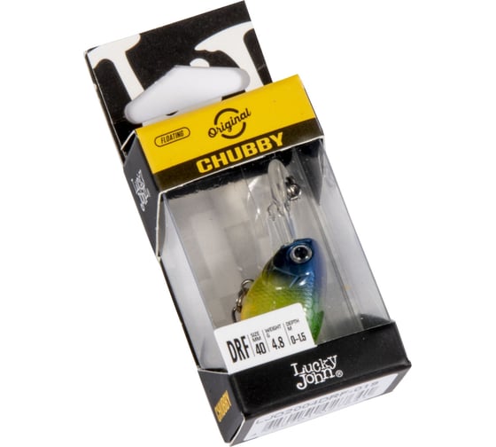 Плавающий воблер Lucky John LJ Original CHUBBY DR F 04.00/019 LJO2004DRF-019