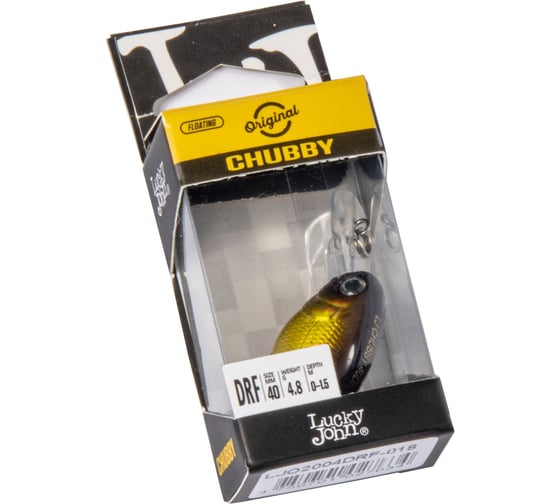 Плавающий воблер Lucky John LJ Original CHUBBY DR F 04.00/018 LJO2004DRF-018