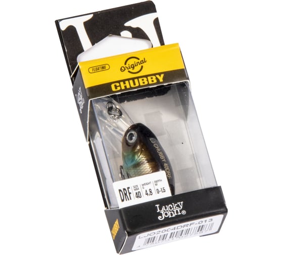 Плавающий воблер Lucky John LJ Original CHUBBY DR F 04.00/013 LJO2004DRF-013