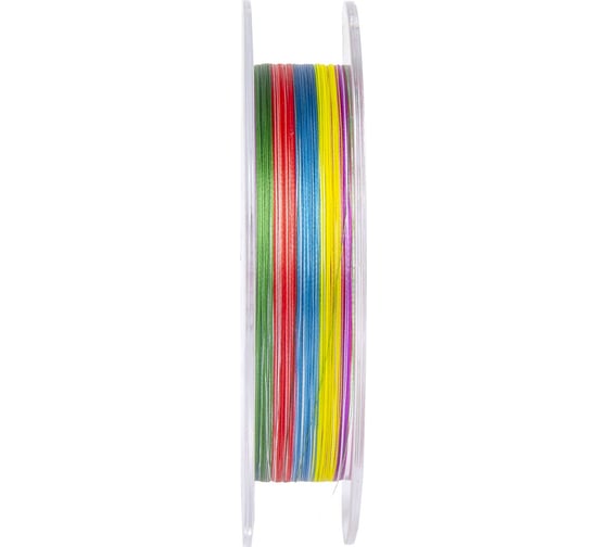Плетеная леска Lucky John LJ Vanrex EGI & JIGGING х4 BRAID Multi Color 150/008 LJ4108-008