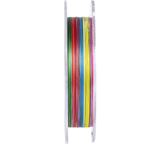 Плетеная леска Lucky John LJ Vanrex EGI & JIGGING х4 BRAID Multi Color 150/010 LJ4108-010
