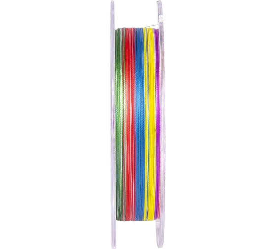 Плетеная леска Lucky John LJ Vanrex EGI & JIGGING х4 BRAID Multi Color 150/012 LJ4108-012