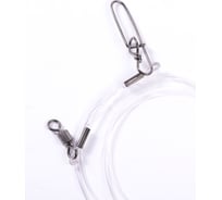 Поводки Lucky John Fluorocarbon LJ BigBait d 1.00мм/30кг/80cm, 1шт LJP6370-080