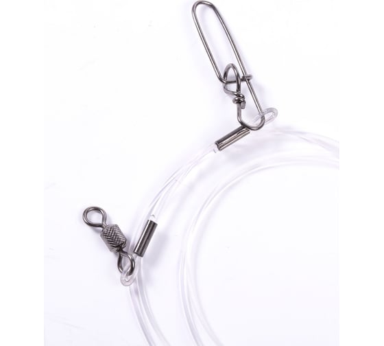 Поводки Lucky John Fluorocarbon LJ BigBait d 1.00мм/30кг/80cm, 1шт LJP6370-080